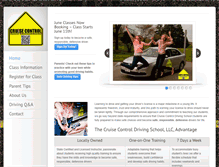 Tablet Screenshot of drivecruisecontrol.com
